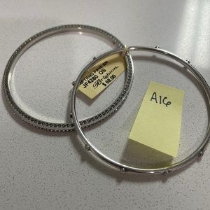 NEW Brighton 2 Bracelets Silver
